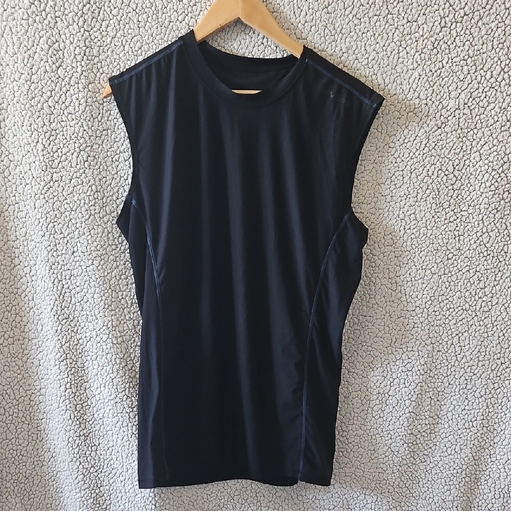 Classic Black Sleeveless Men's Tank Top